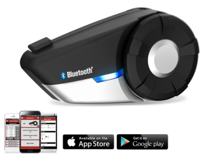 Sena 20s motorcycle intercom app in App Store iTunes and Google Play