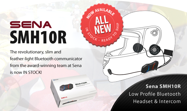 Sena SMH10R motorcycle intercom headset - overview