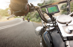 TomTom Rider 400 Portable Motorcyle GPS device - bike road trip