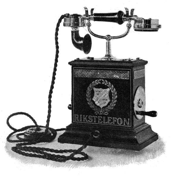 1896 telephone Sweden