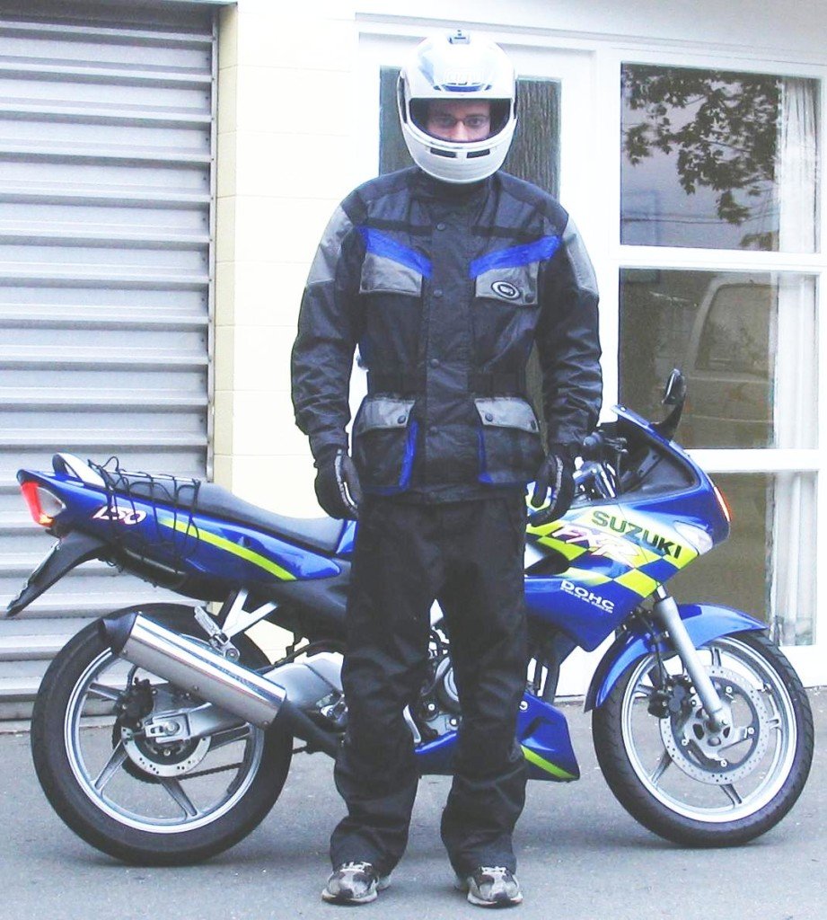 Motorcycle safety gear clothing