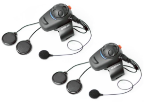 Sena SMH5D-02 Bluetooth Headset:Intercom Full-Face Helmet Kit for Motorcycles (Pack of 2)