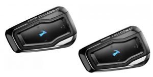 Cardo Scala Rider Freecom 4 motorcycle intercom - two headsets